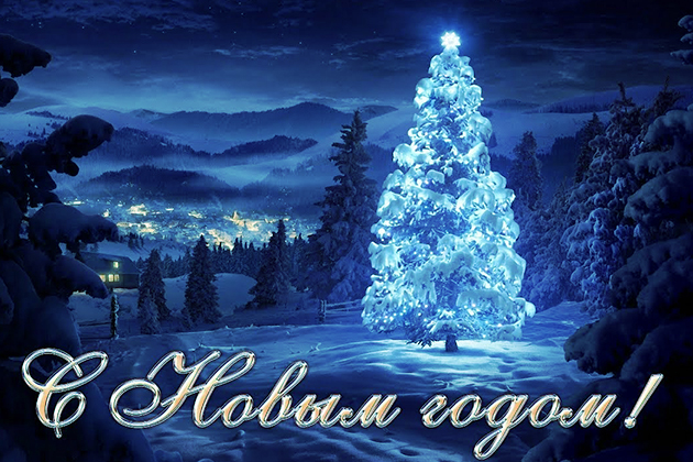 Поздравляем с наступающим Новым годом и Рождеством !
